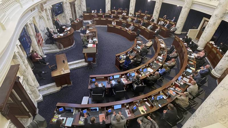 The Idaho House of Representatives  (AP Photo/Keith Ridler)