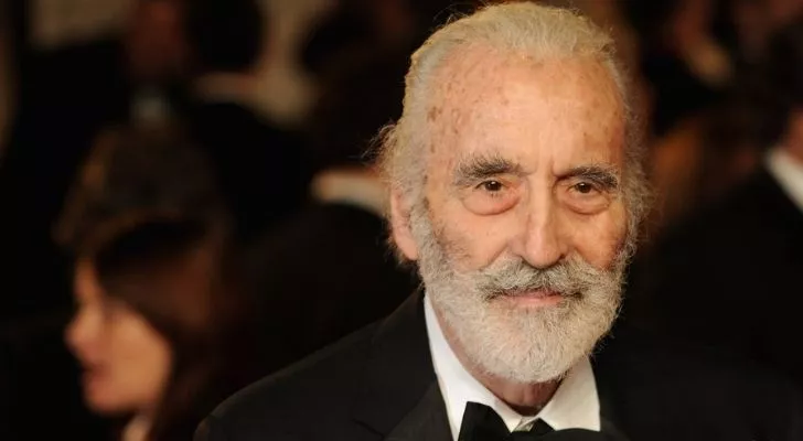 A picture of Christopher Lee