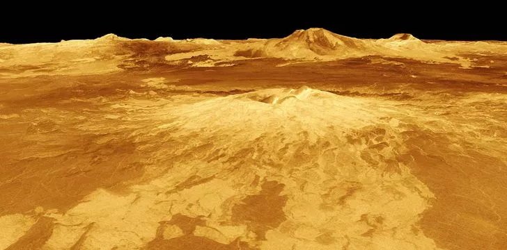 Volcanoes on Venus