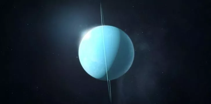 Uranus' tilt