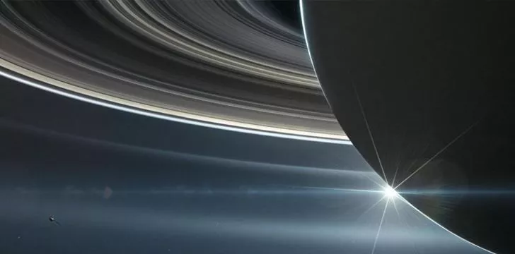 Saturn's thin rings