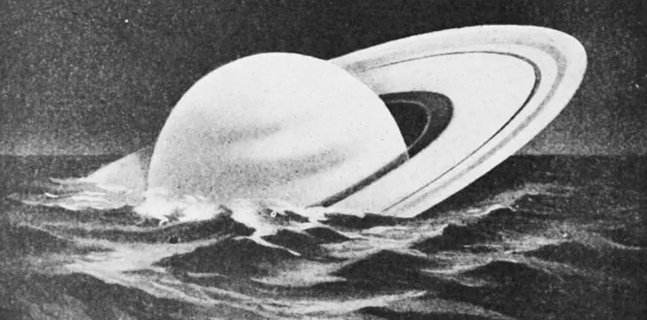Saturn could float on water