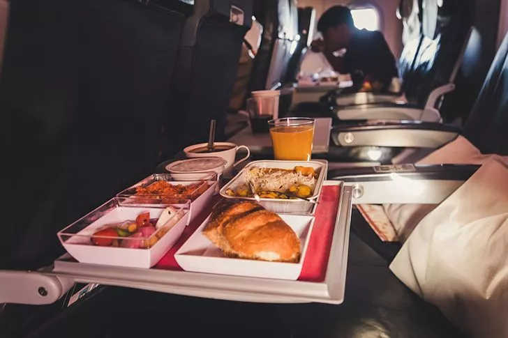 Food tastes different when you’re flying.
