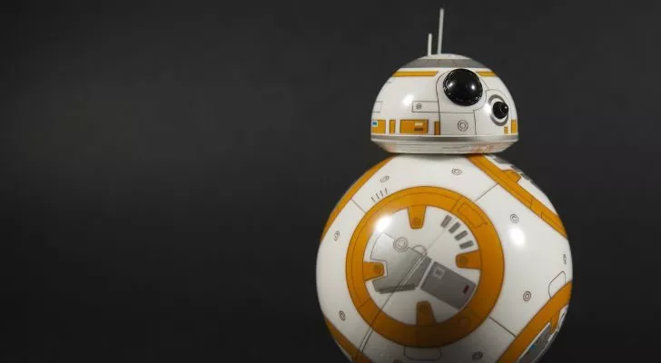 The BB-8 droid, from Star Wars