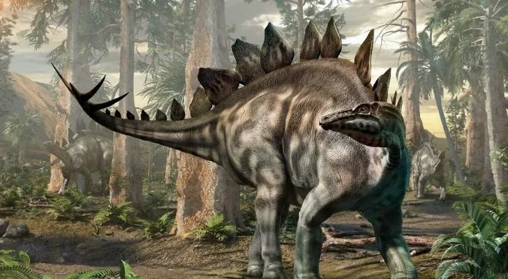 A herbivorous dinosaur