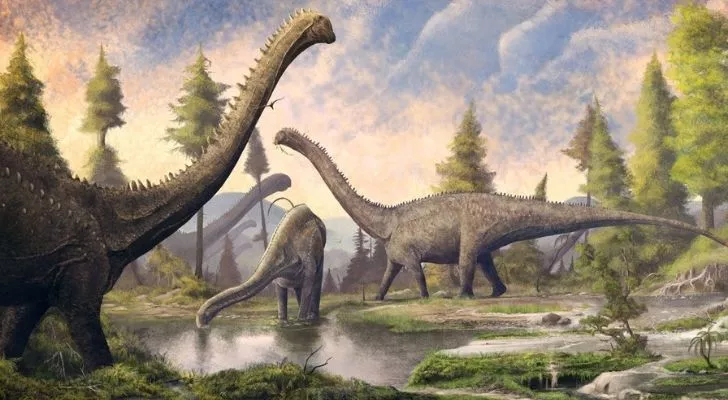 The larger Sauropods would have lived the longest