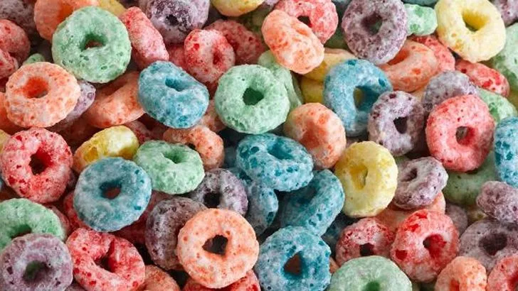 Froot Loops are all the same flavor.
