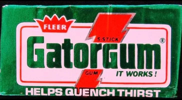 A packet of Gatorgum