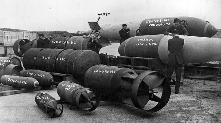 Germany uncover 2,000 tons of unexploded bombs every year.