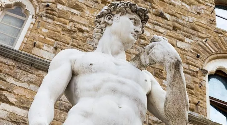 Michelangelos David statue