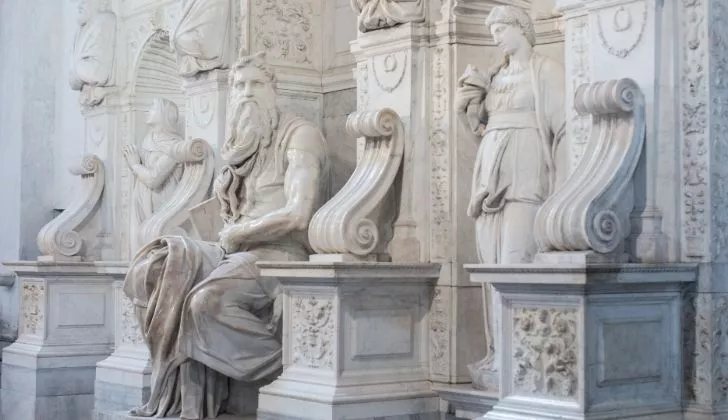 Michelangelo's Moses sculptor