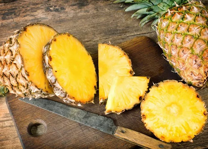 Pineapples have no relation to pine.