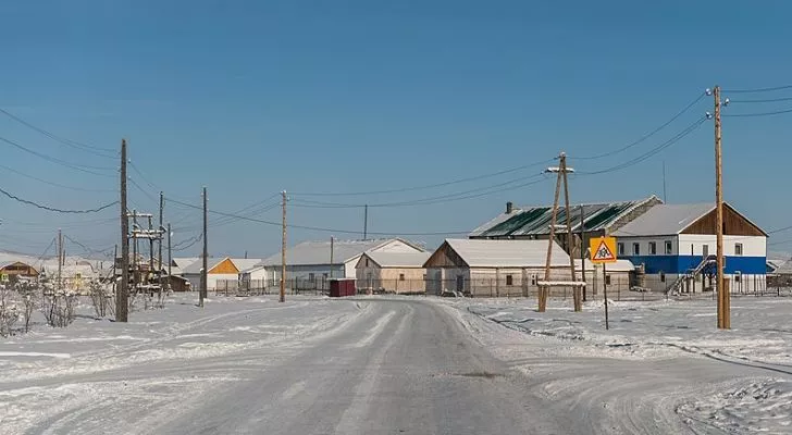 The coldest inhabited place on Earth, Oymyakon, Russia