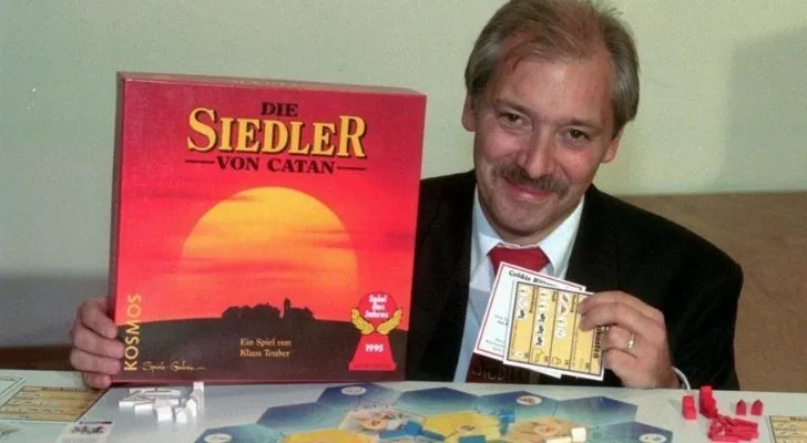 Klaus created the boardgames in 1995