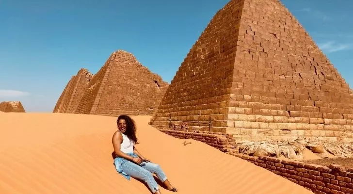 There are twice as many pyramids in Sudan then there are in Egypt.