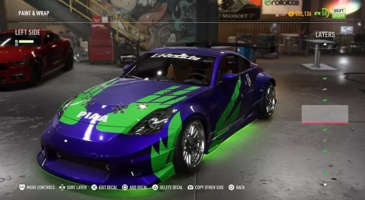 Stylish car in Need For Speed Underground